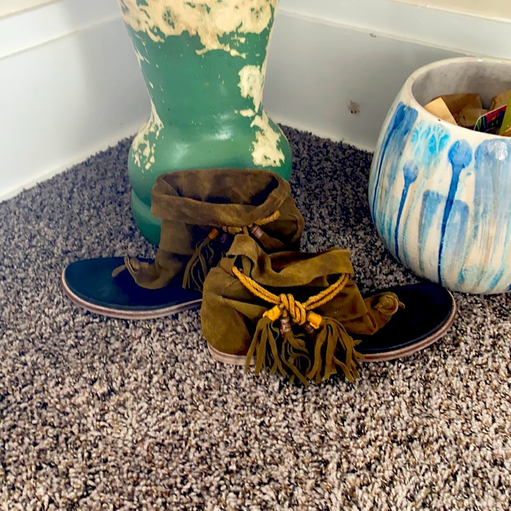 Free People ankle moccasins